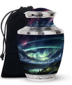 Northern Lights Cremation Urn – Aurora Borealis Funeral Keepsake Urns