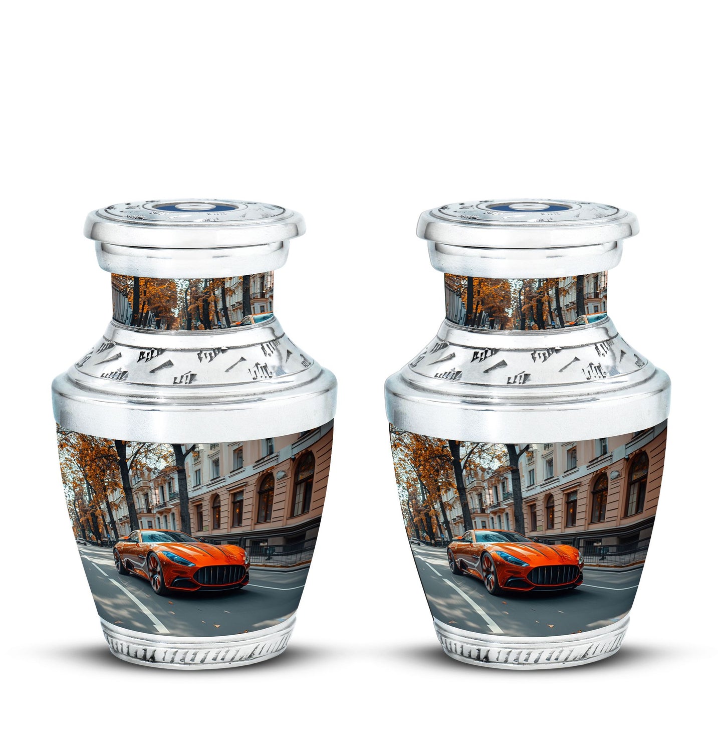  Car Urn 3 Inch Keepsake Pack of 2