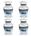 Car Urn 3 Inch Keepsake Pack of 4