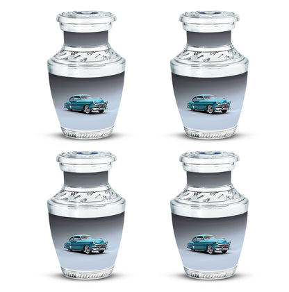  Car Urn 3 Inch Keepsake Pack of 4