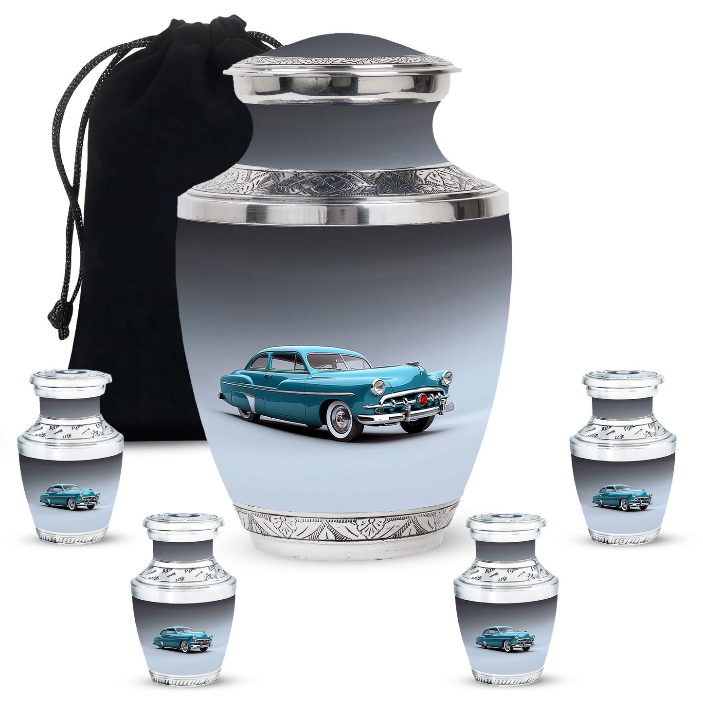  Car Urn Large Urn With 4 Keepsake Urn