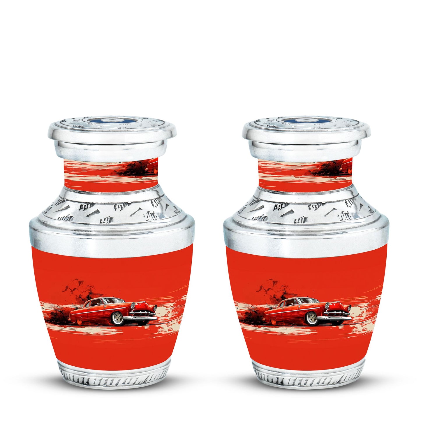  Car Urn 3 Inch Keepsake Pack of 2