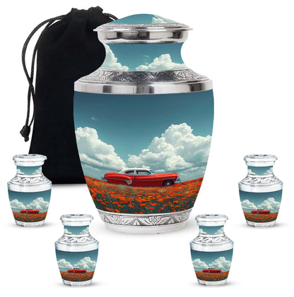  Car Urn Large Urn With 4 Keepsake Urn