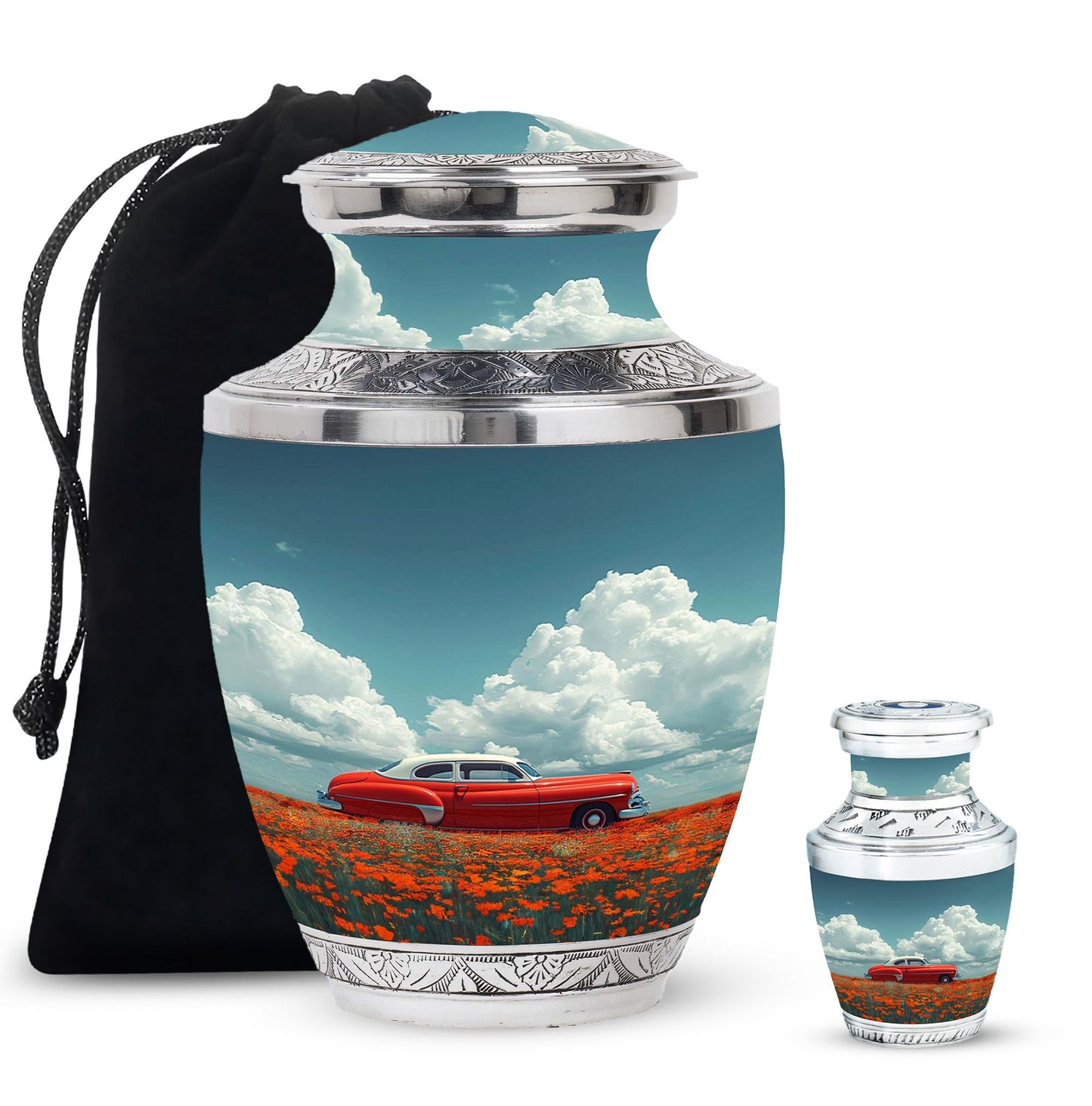  Car Urn Large Urn With 1 Keepsake Urn