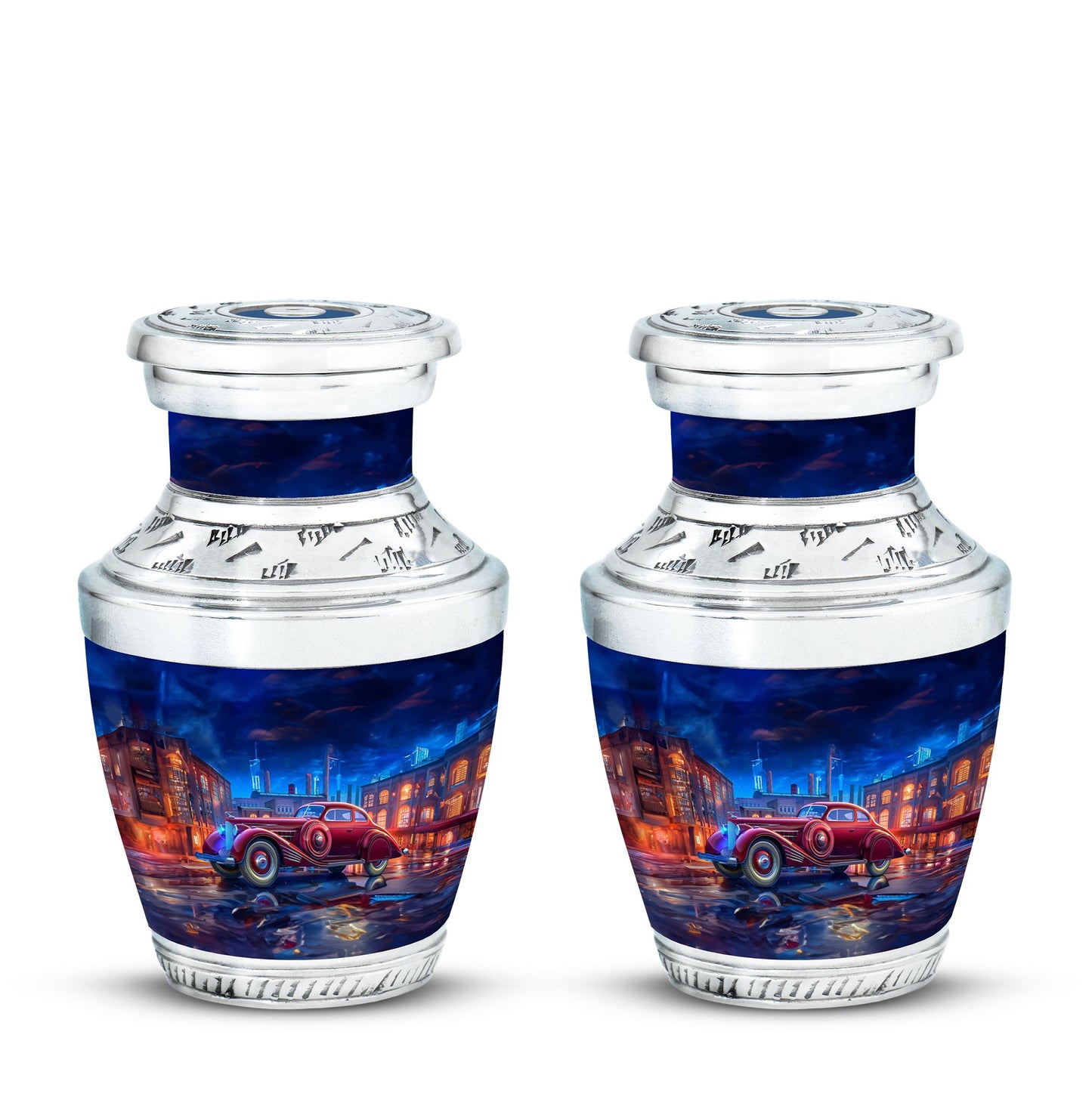  Car Urn 3 Inch Keepsake Pack of 2