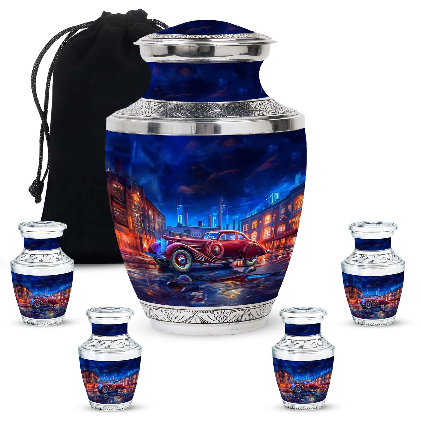  Car Urn Large Urn With 4 Keepsake Urn