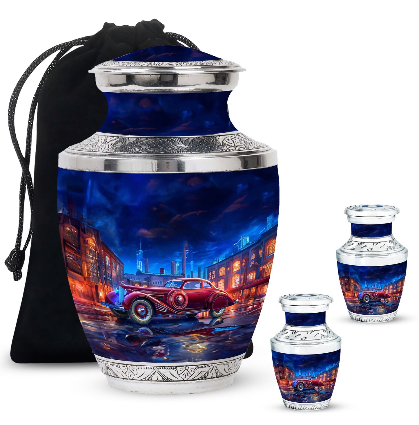  Car Urn Large Urn With 2 Keepsake Urn