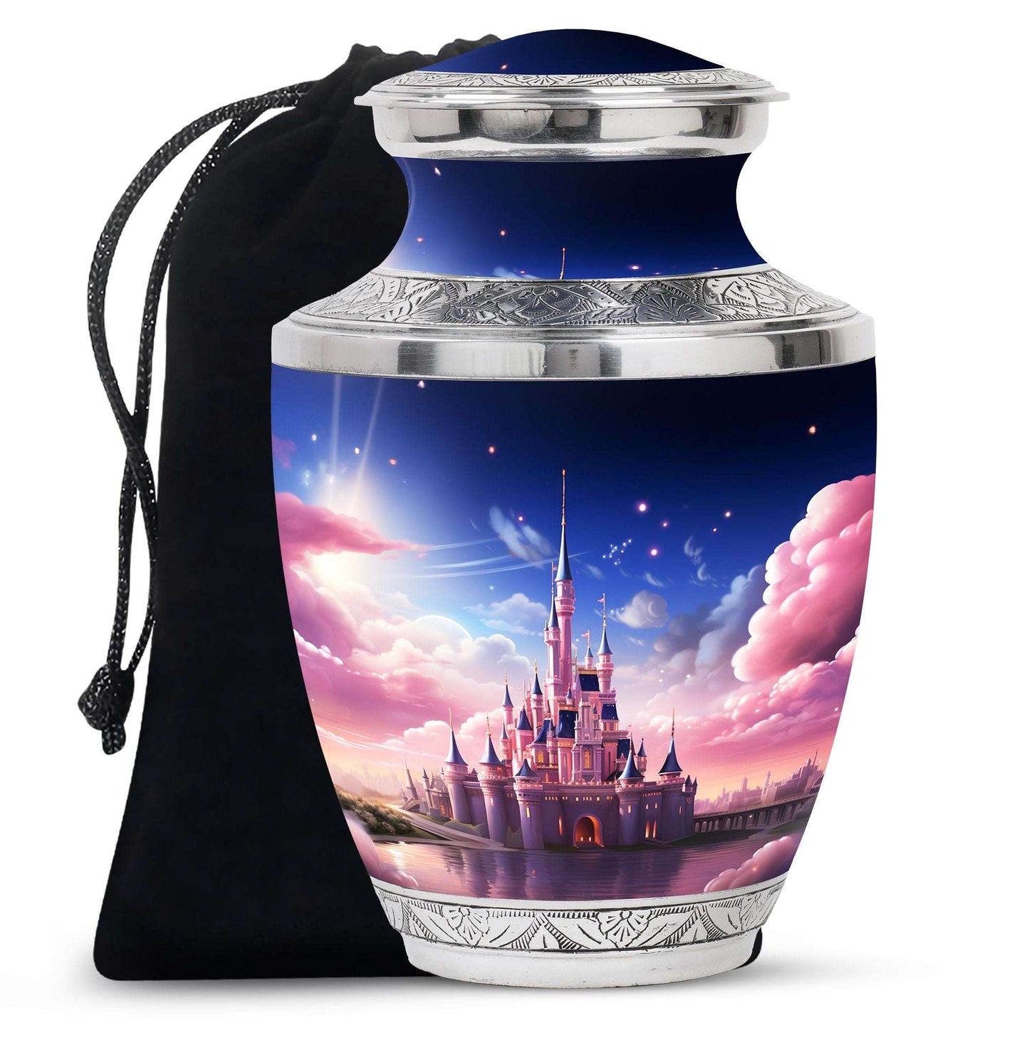 Castle Cremation Urn for Human Ashes - Urn For Human Ashes Adult Female