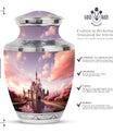 Mystical Palace urn for dad, suitable for adult human ashes, a unique choice for cremation urns