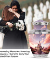 Mystical Palace urn for dad, suitable for adult human ashes, a unique choice for cremation urns