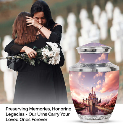 Mystical Palace urn for dad, suitable for adult human ashes, a unique choice for cremation urns