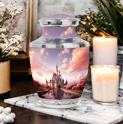 Mystical Palace urn for dad, suitable for adult human ashes, a unique choice for cremation urns