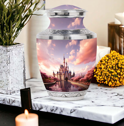 Mystical Palace urn for dad, suitable for adult human ashes, a unique choice for cremation urns