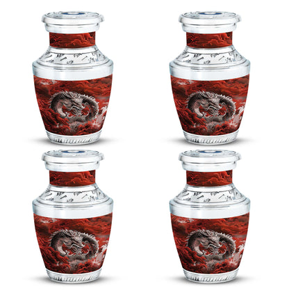  Car Urn 3 Inch Keepsake Pack of 4