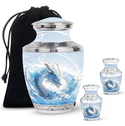  Dragon Urn Large Urn With 4 Keepsake Urn