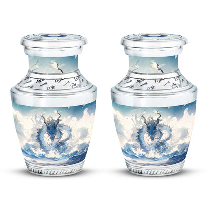  Dragon Urn 3 Inch Keepsake Pack of 4