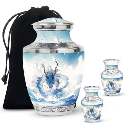  Dragon Urn Large Urn With 4 Keepsake Urn
