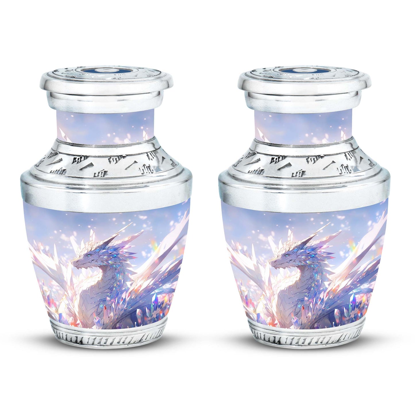  Dragon Urn 3 Inch Keepsake Pack of 4