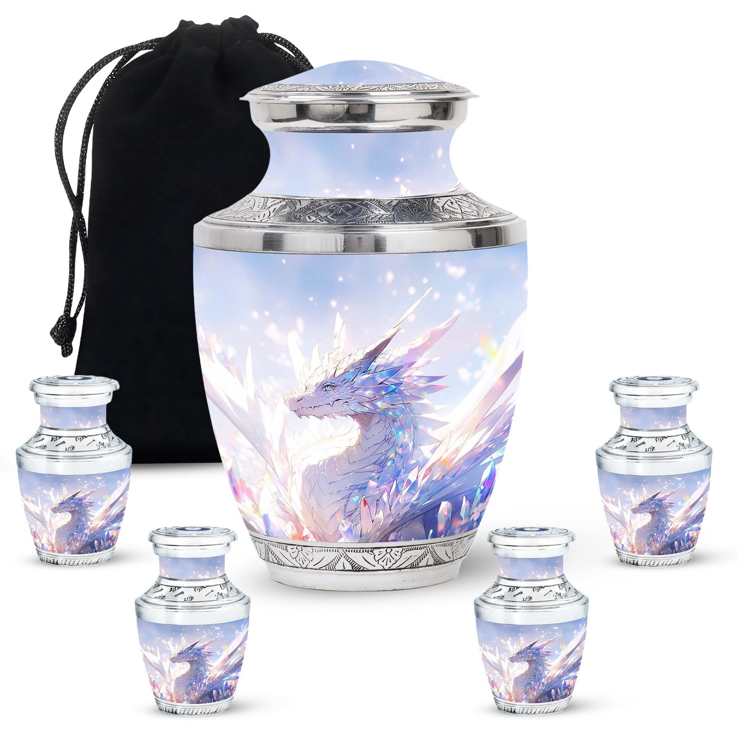  Dragon Urn Large Urn 10 Inch