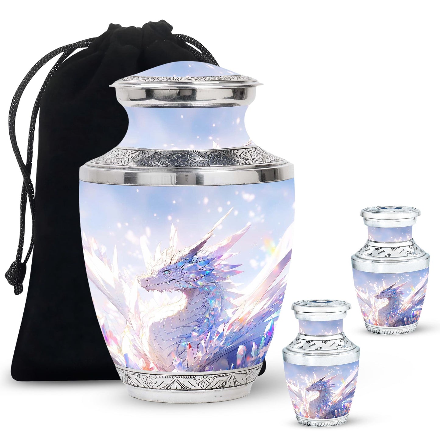 Dragon Urn Large Urn With 4 Keepsake Urn