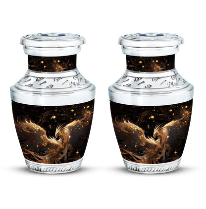  Dragon Urn 3 Inch Keepsake Pack of 4