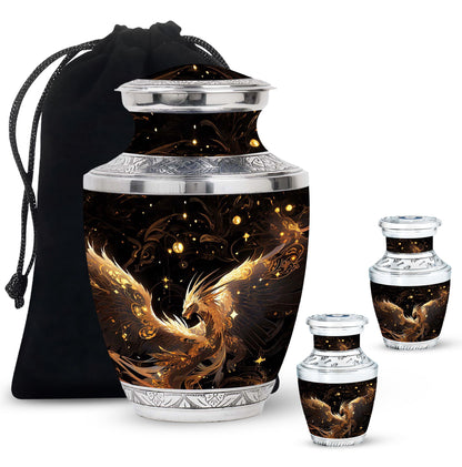  Dragon Urn Large Urn With 4 Keepsake Urn