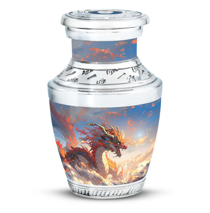  Dragon Urn 3 Inch Keepsake Pack of 2