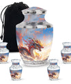 Dragon Urn Large Urn 10 Inch