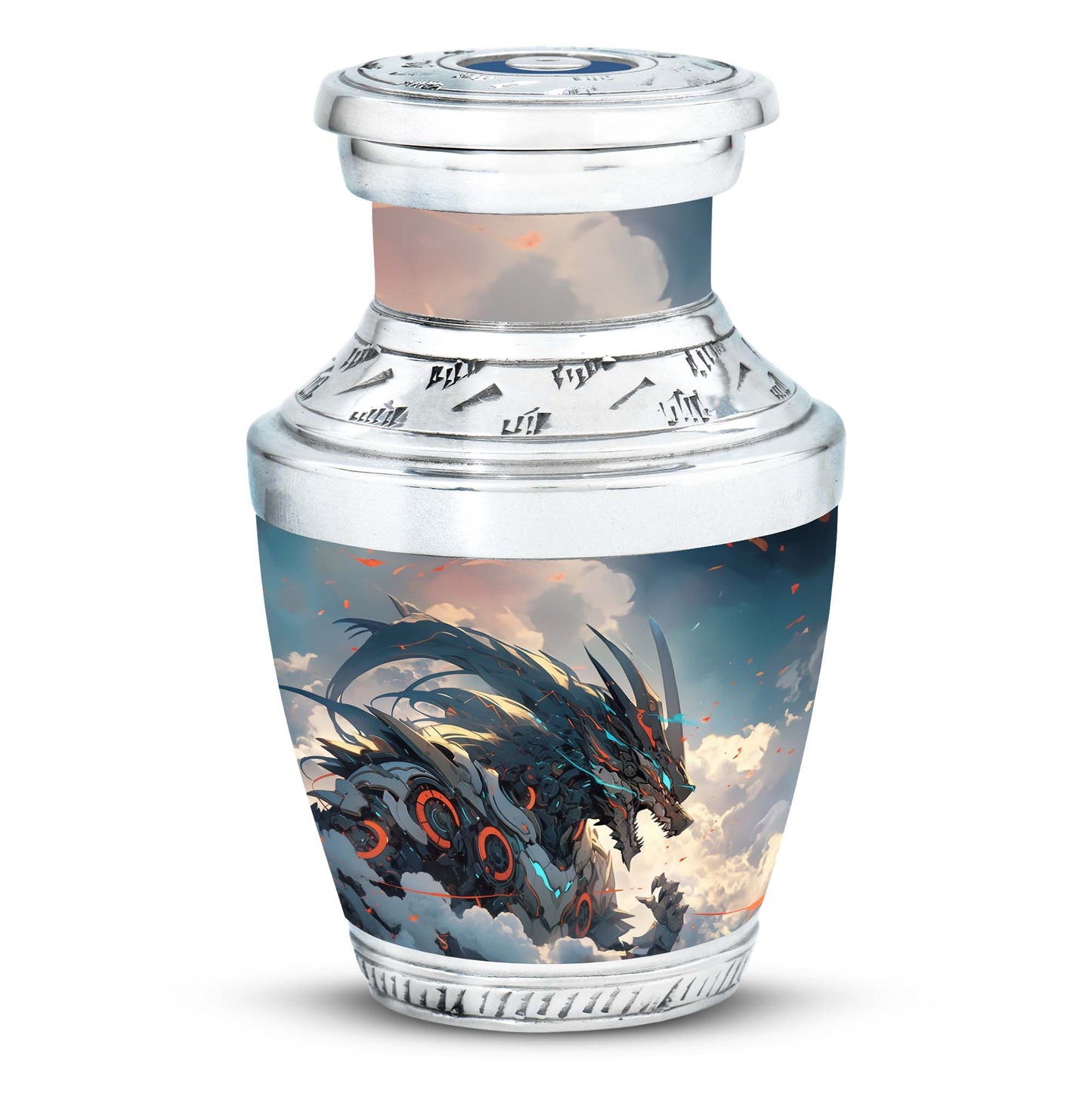  Dragon Urn 3 Inch Keepsake Pack of 2