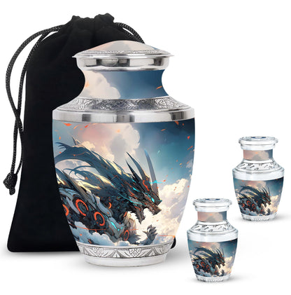  Dragon Urn Large Urn With 4 Keepsake Urn