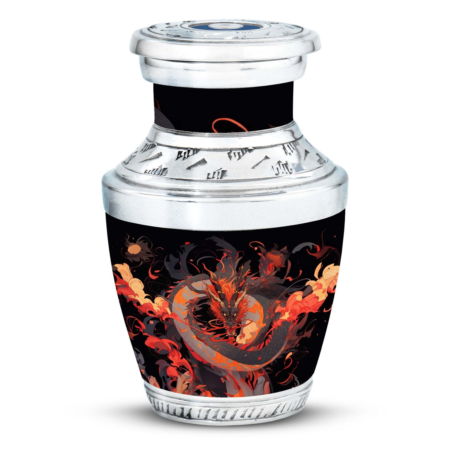  Dragon Urn 3 Inch Keepsake Pack of 2