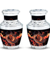  Dragon Urn 3 Inch Keepsake Pack of 4
