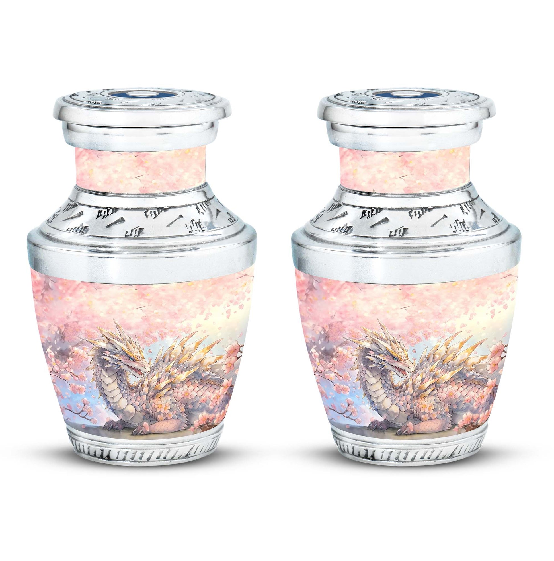  Dragon Urn 3 Inch Keepsake Pack of 4