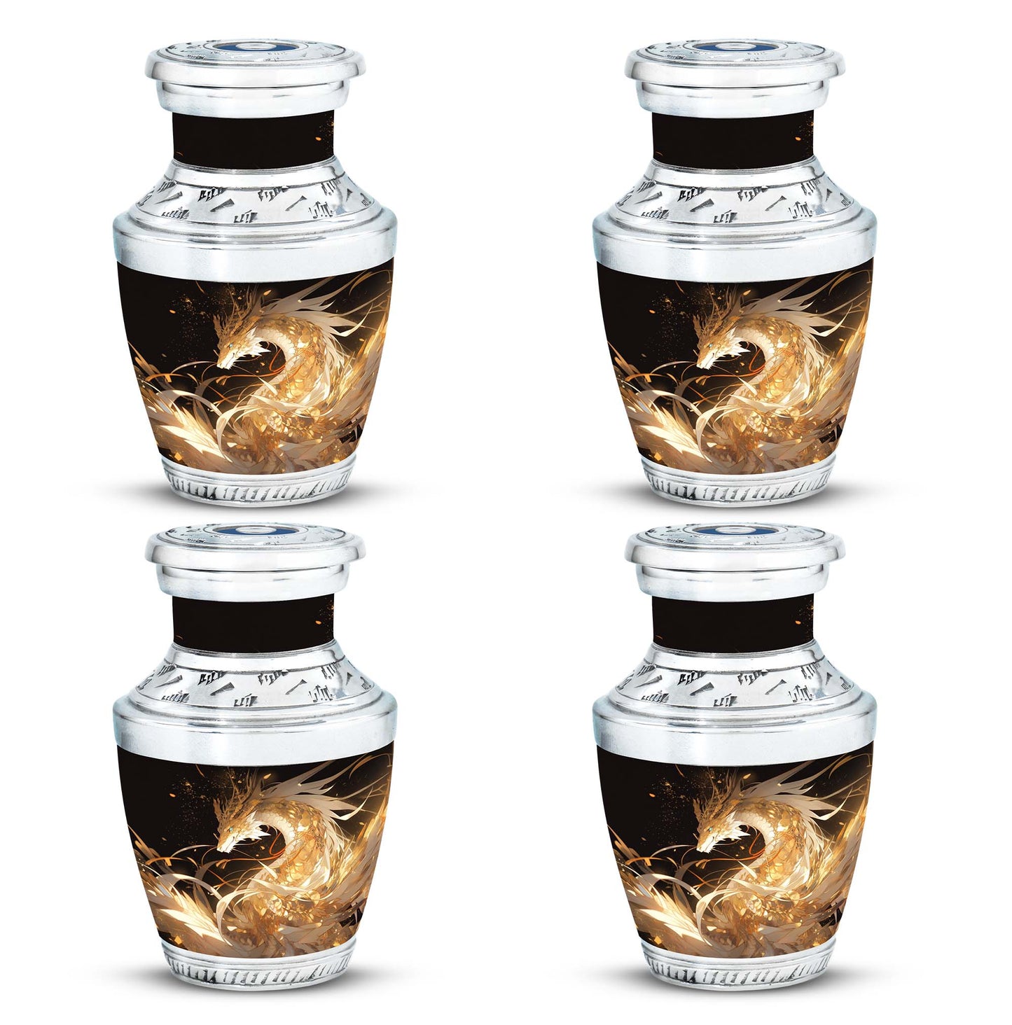  Dragon Urn Large Urn With 1 Keepsake Urn
