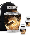  Dragon Urn Large Urn With 4 Keepsake Urn