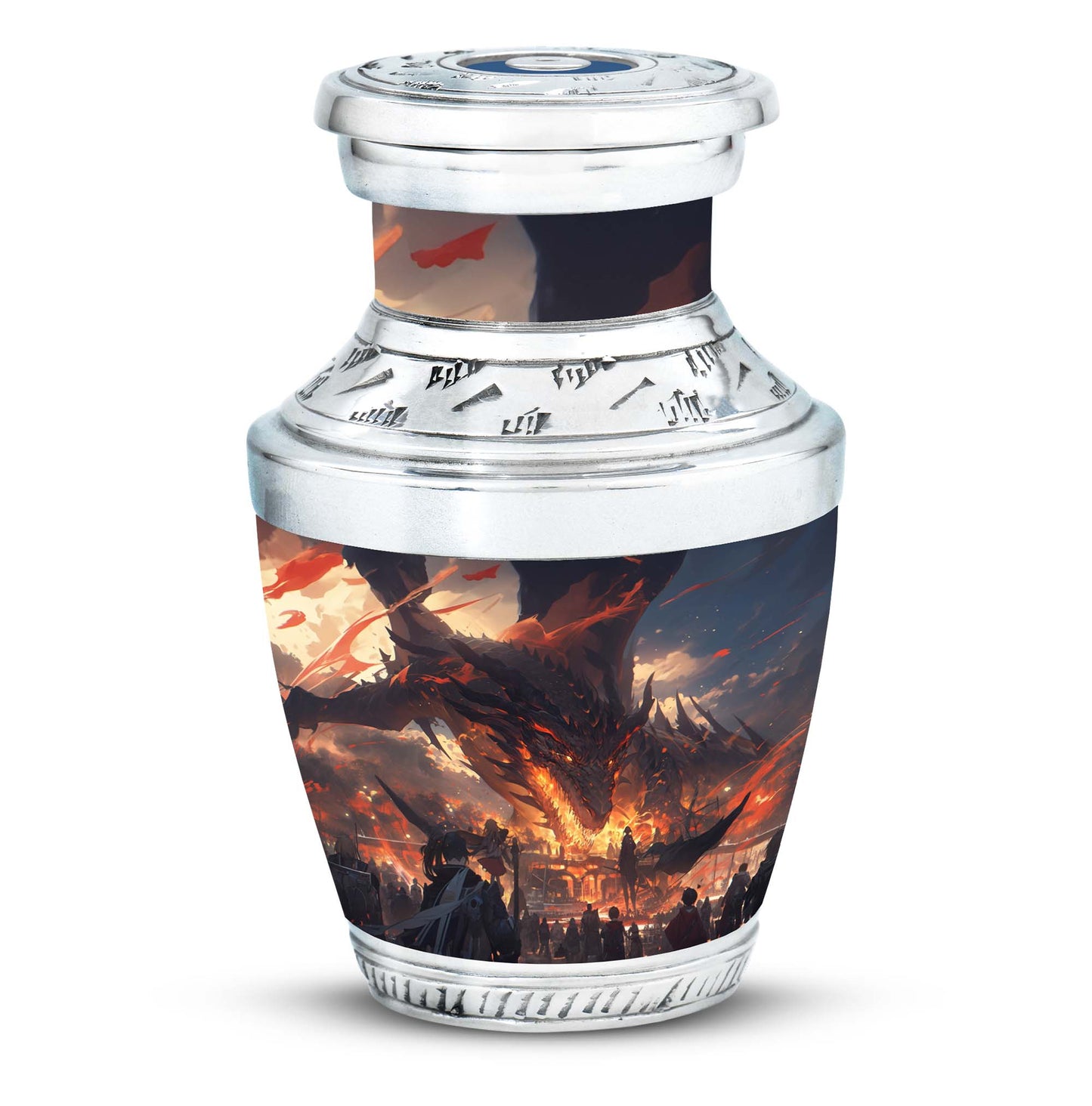 Personalized Beach Cremation Urn for Men & Women - 10-inch, 200 cu in - Yatskia