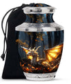 Golden Dragon Cremation Urn for Human Ashes - Funeral Urns For Adult