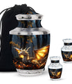 Golden Dragon Cremation Urn for Human Ashes - Funeral Urns For Adult