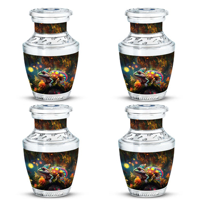 Colorful Personalized Beach Cremation Urn for Mom - 10-inch, 200 cu in - Yatskia