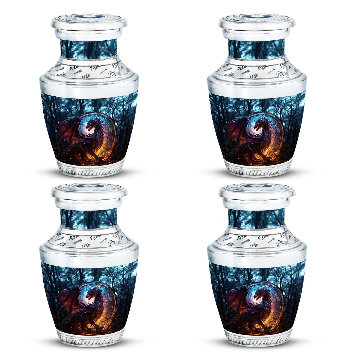 Personalized Beach Cremation Urn for Human Ashes - 10-inch, 200 cu in - Yatskia