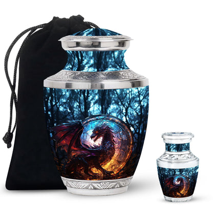 Personalized Beach Cremation Urn for Human Ashes - 10-inch, 200 cu in - Yatskia