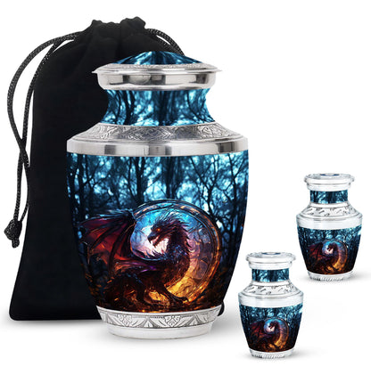 Personalized Beach Cremation Urn for Human Ashes - 10-inch, 200 cu in - Yatskia