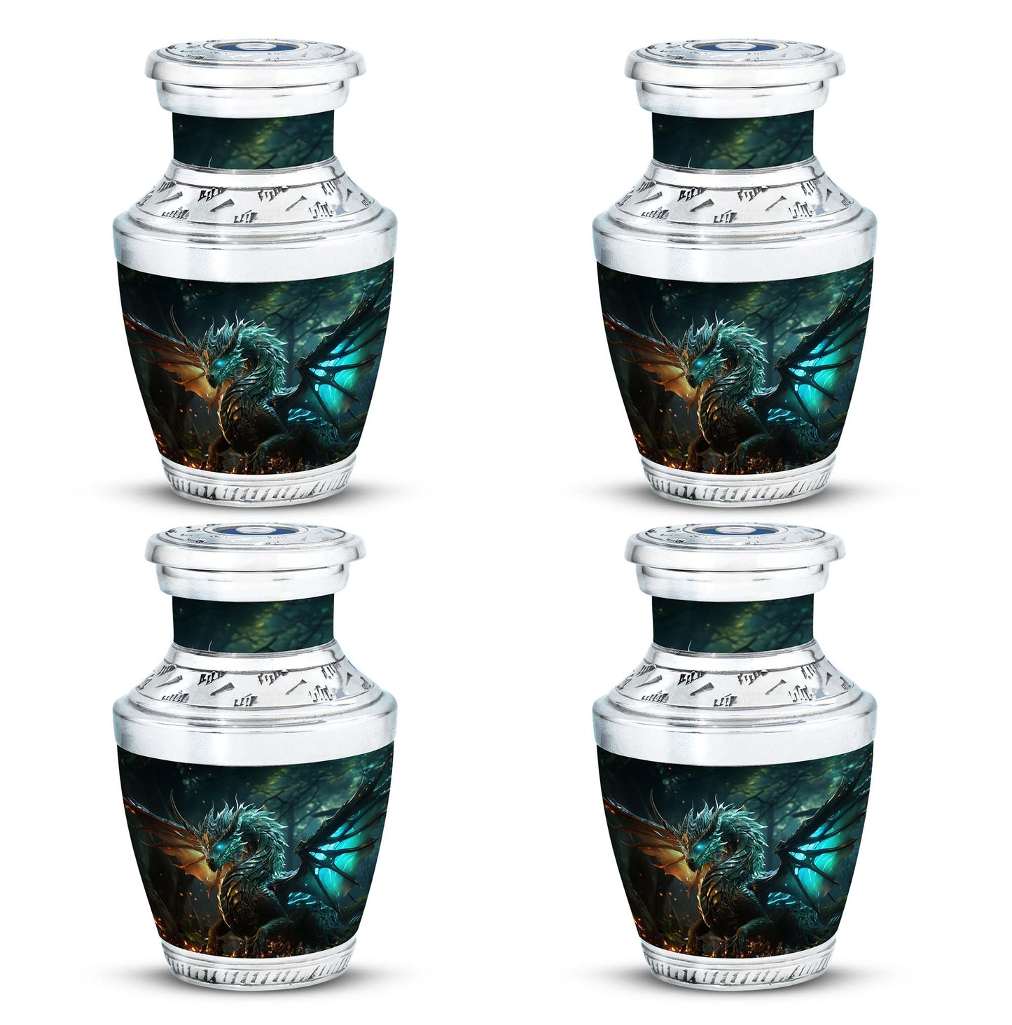 Personalized Beach Cremation Urn for Human Ashes - 10-inch, 200 cu in - Yatskia