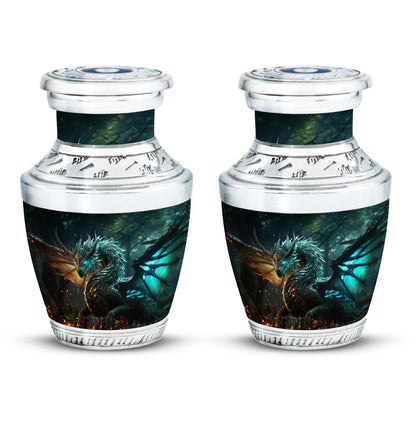 Personalized Beach Cremation Urn for Human Ashes - 10-inch, 200 cu in - Yatskia