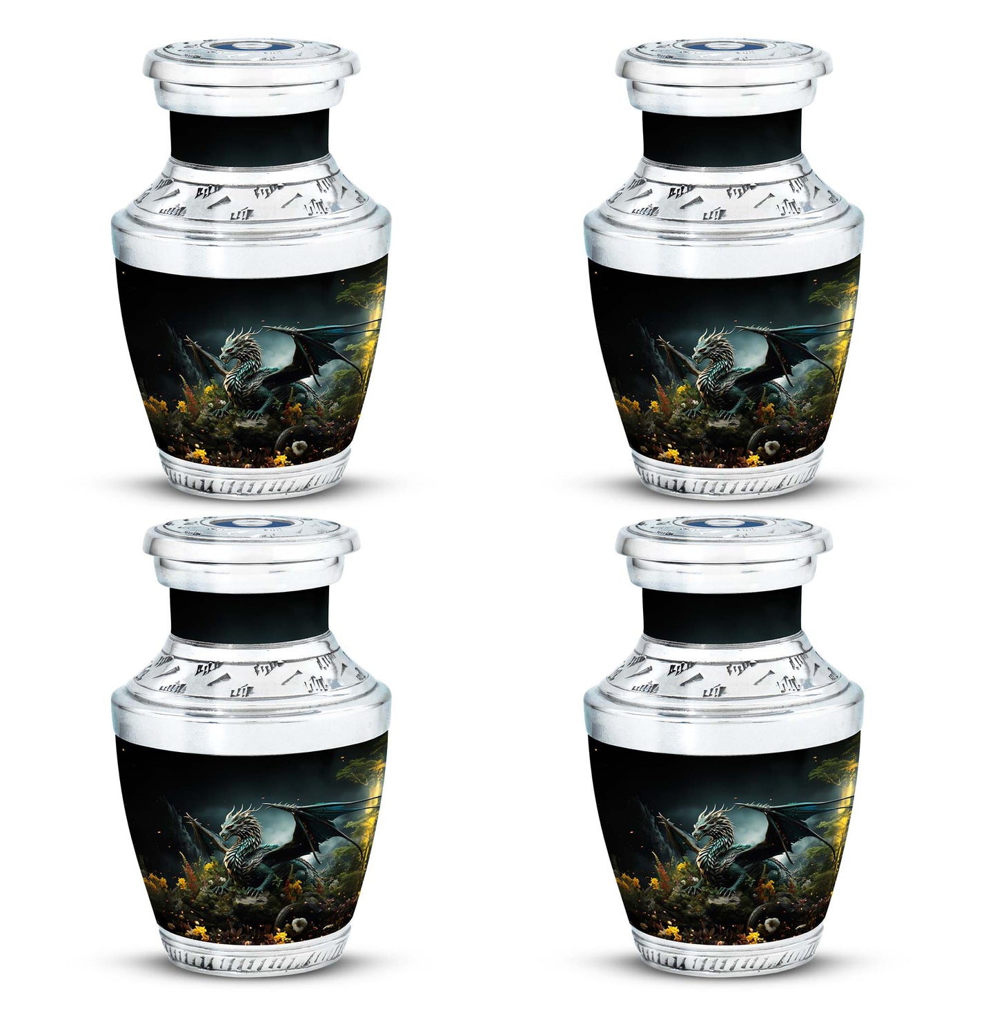 Wood Beach Cremation Urn for Human Ashes - 10-inch, 200 cu in - Yatskia