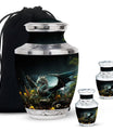 Dragon Of Enchanted Woods - Dragon Urns Funeral Large  Urns