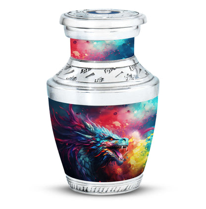 Colorful Dragon Urn - Dragon Urns Funeral Large Cremation Urns For Ashes