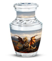 Golden Dragon Cremation Urn for Human Ashes - Large Urn For Mom