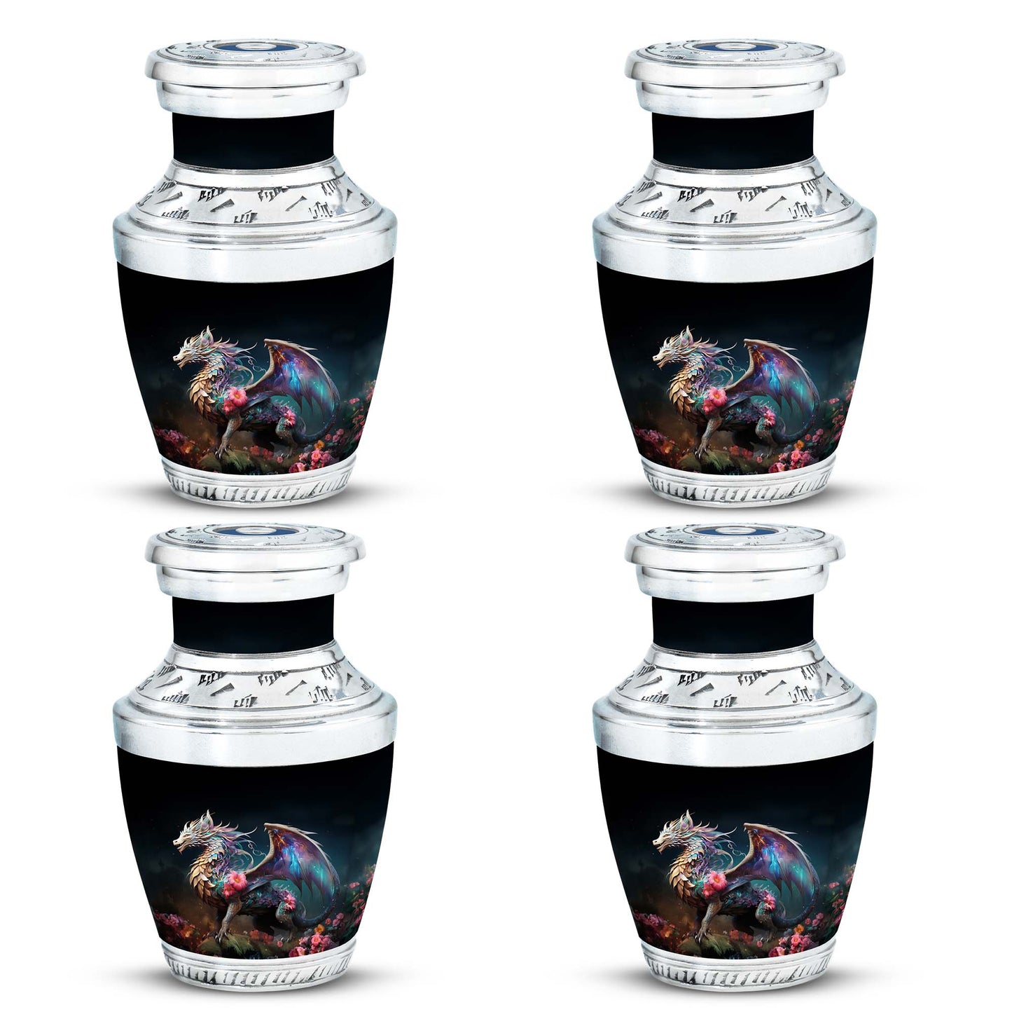 Colorful Dragon Urn For Sale - Dragon Urns Funeral Large Cremation Urns