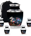 Colorful Dragon Urn For Sale - Dragon Urns Funeral Large Cremation Urns